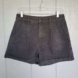 Redial 100% Cotton High-Rise Black‎ Denim Shorts Jeans. Size EU 38/US 6